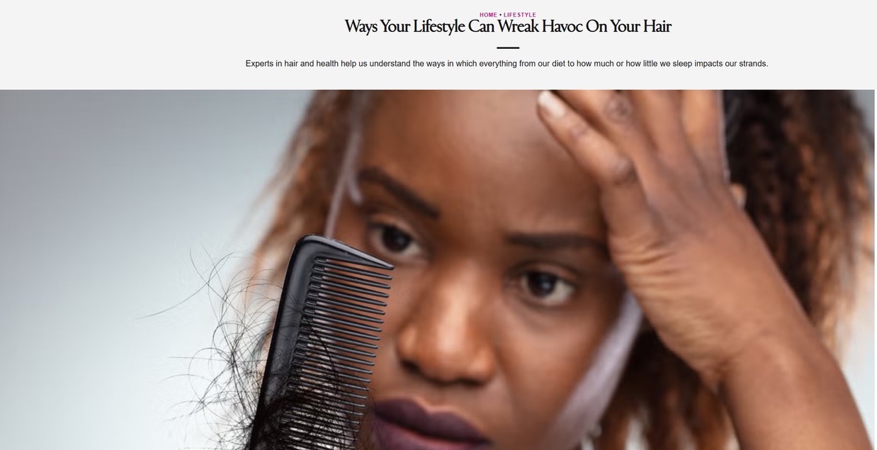 Essence - Ways Your Lifestyle Can Wreak Havoc On Your Hair